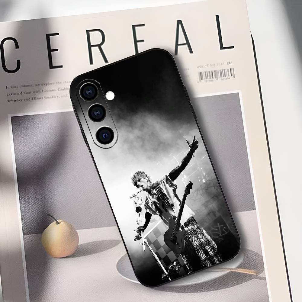 M-MGK Kelly singer Phone Case For Samsung Galaxy A73,A72,A71,A70,A53,A52,A51,Others Soft Black Cover