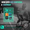 CYCPLUS Czujnik tętna Pasek na nadgarstek Bluetooth ANT+ Monitor fitness do komputera rowerowego Garmin Wahoo GPS