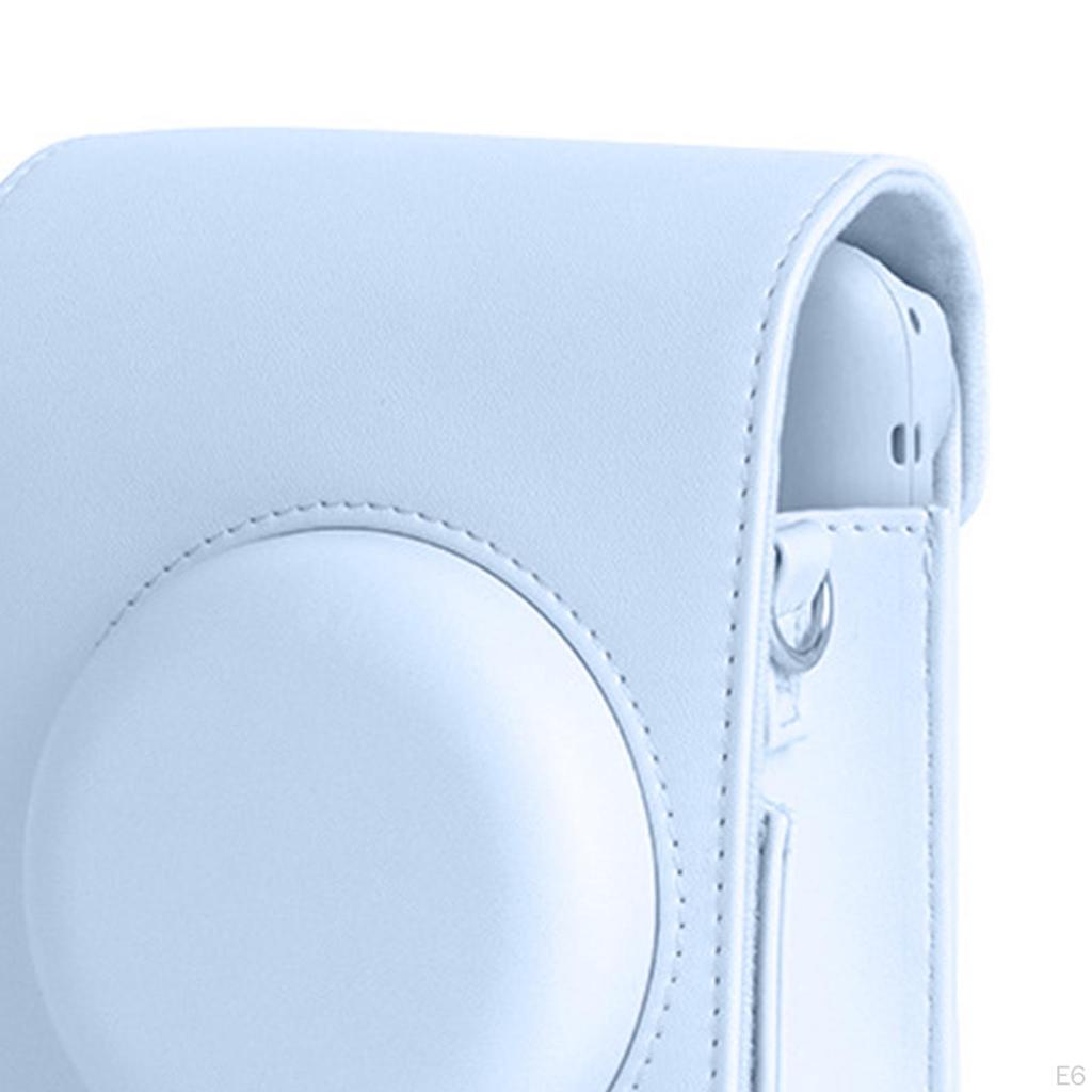 Camera Case Bag PU Leather/ Compact Adjustable Shoulder Strap/ Protective Case/ Carrying for