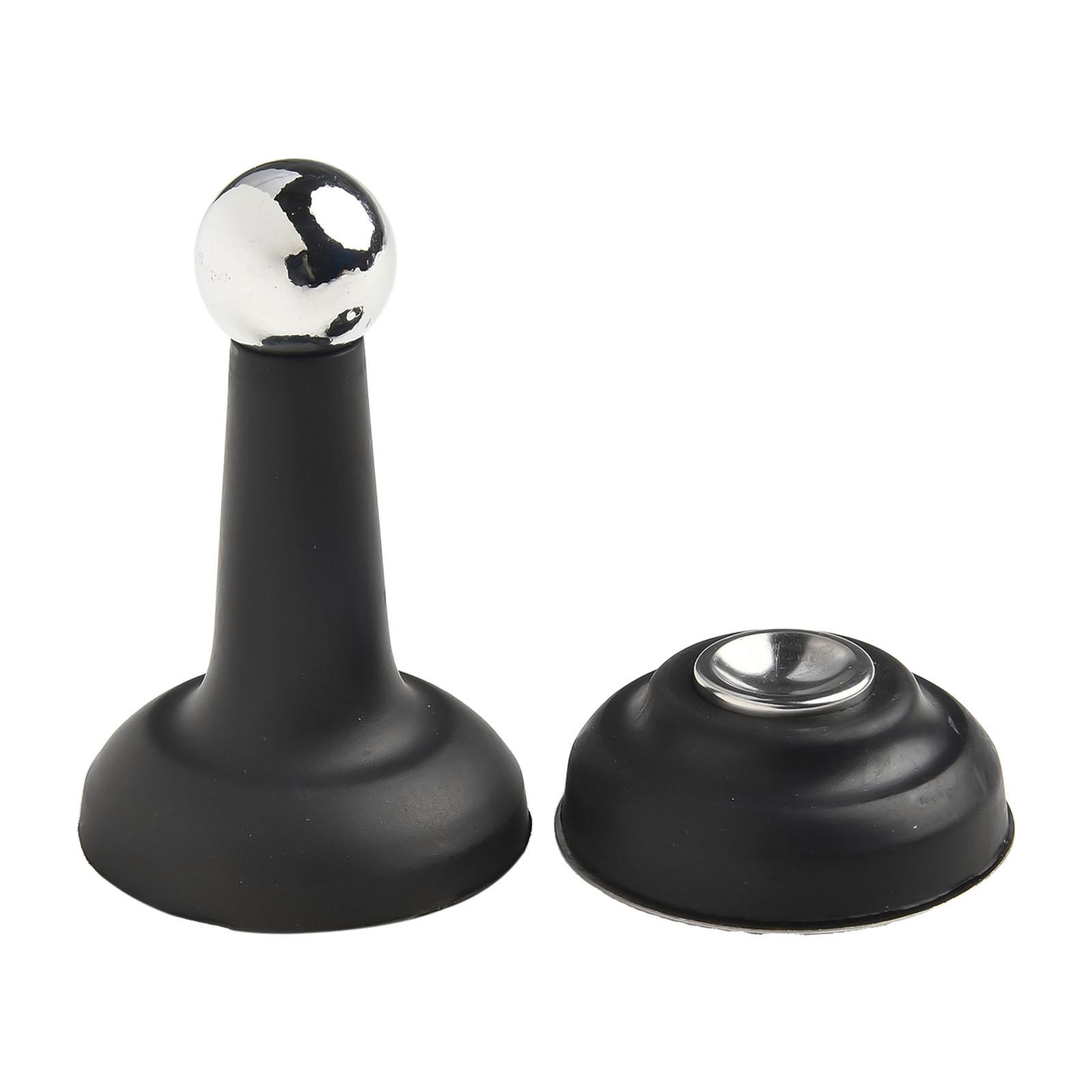 

Держатель двери силиконовый напольный присоска магнитный стопор для двери black