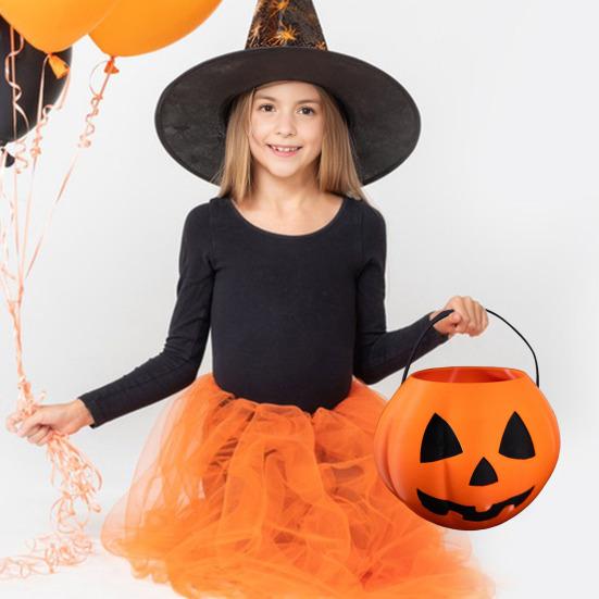 Ghost Flower Pot Planter Halloween Candy Bucket Multifunctional Resin Ghost Pumpkin Shape Vase Candy Bowl Home Office Decor