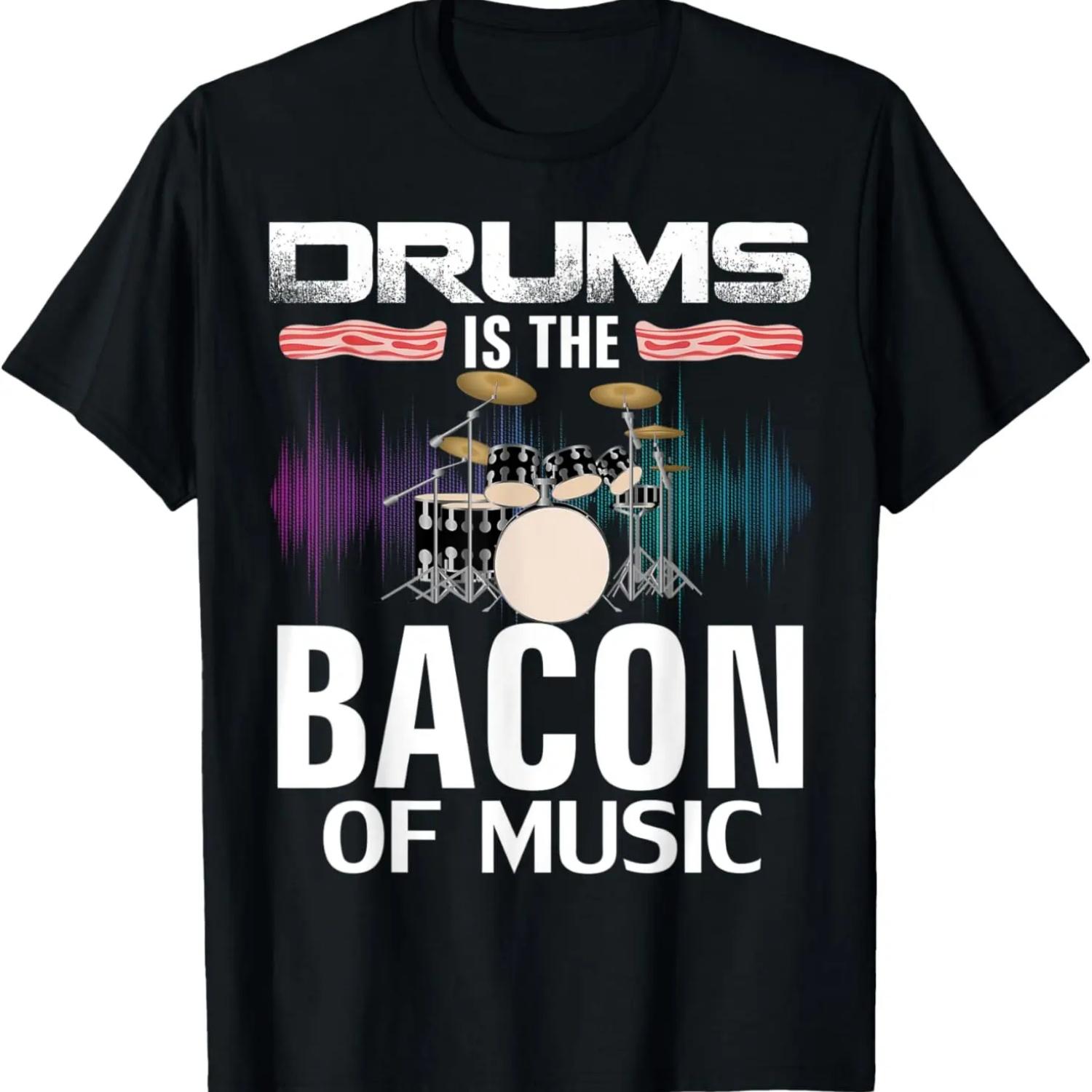 Evolution of a Drummer Shirt, Music Band Drums T-Shirt (2) S