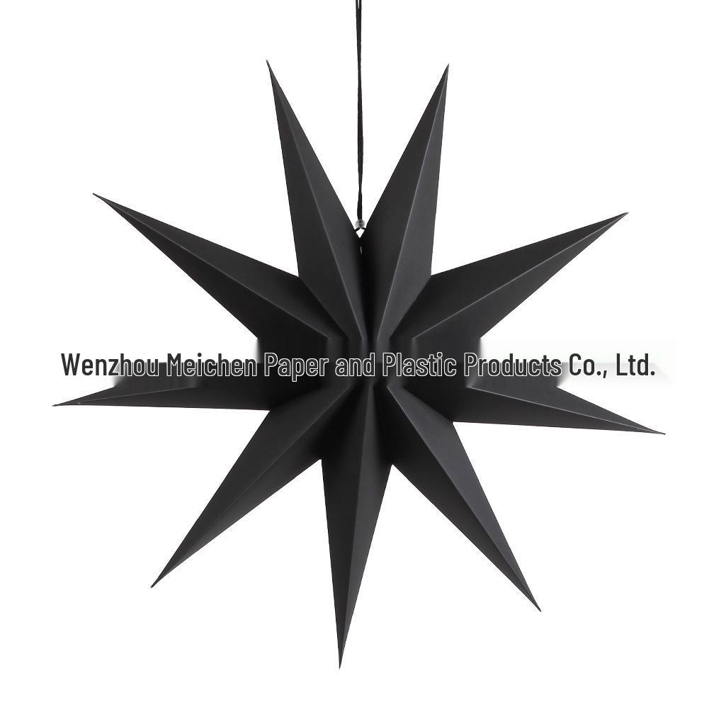 In-Stock Origami Nine-Pointed Star: Christmas, Birthday, and Window Decoration Star Lights