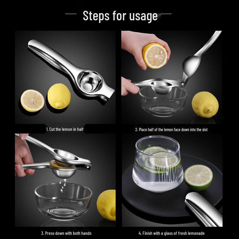 Stainless Steel Manual Citrus Juicer