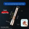 Purple Copper 500A Welding Gun Conductive Tip Holder, Gas Shielded 200A/350A MIG Accessories