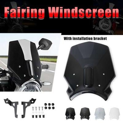 Motorcycle Carbon Fiber Wind Windshield Windscreen Screen Fairing For CB650R 2019-2023 CB1000R 2018-2019 CB 650 R 650R CB 1000R