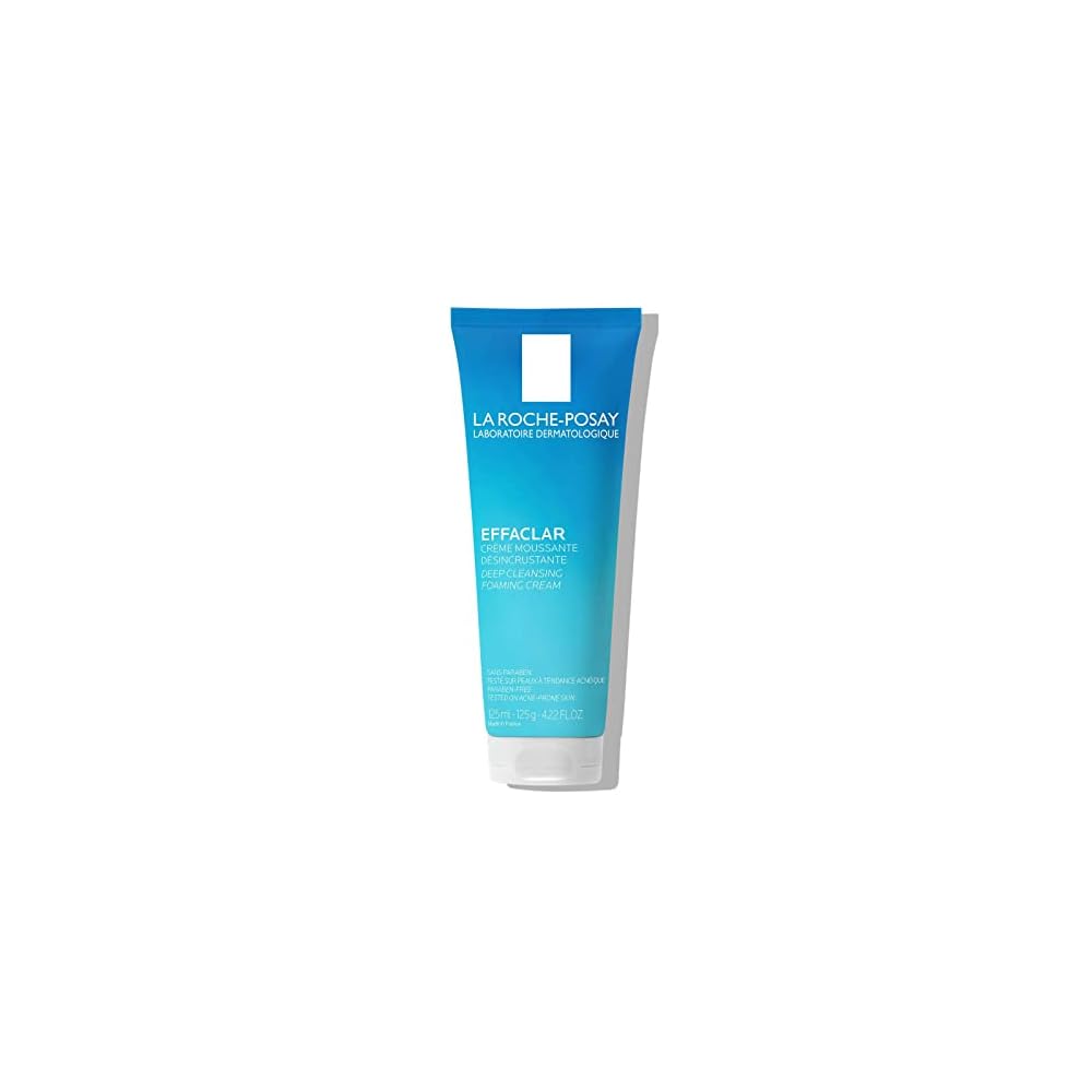 La Roche-Posay Effaclar Foaming Cleanser - Facial Cleanser for Sensitive Skin, Dry Skin,