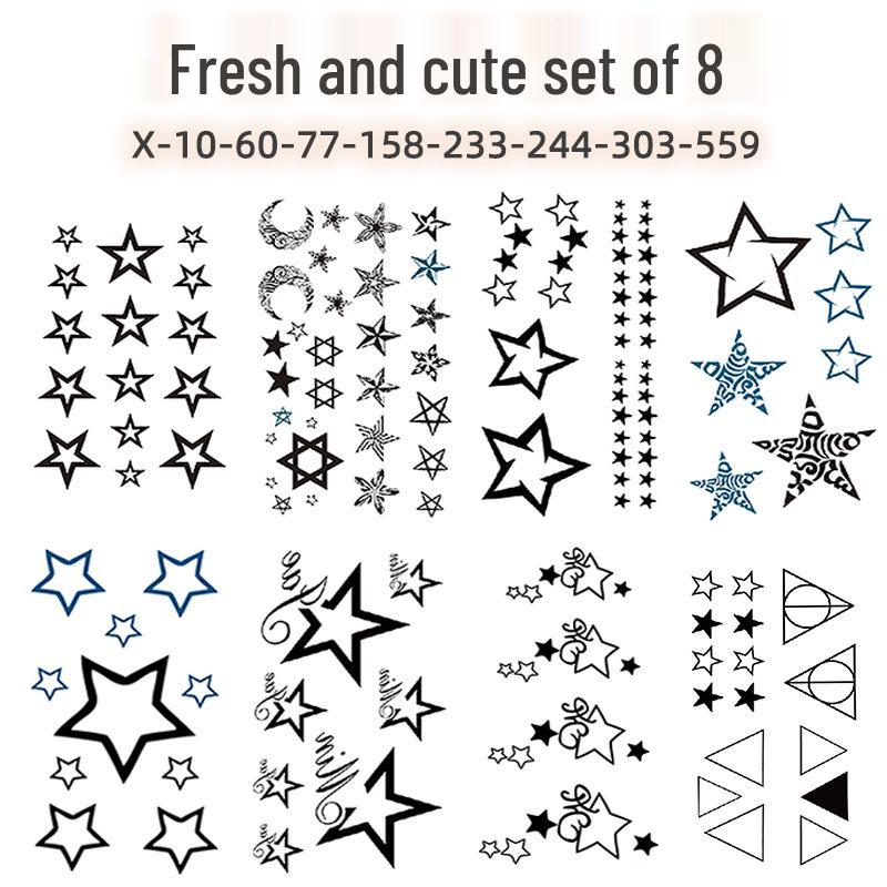 25th Anniversary Tattoo Sticker Set: Unique and Exclusive Designs