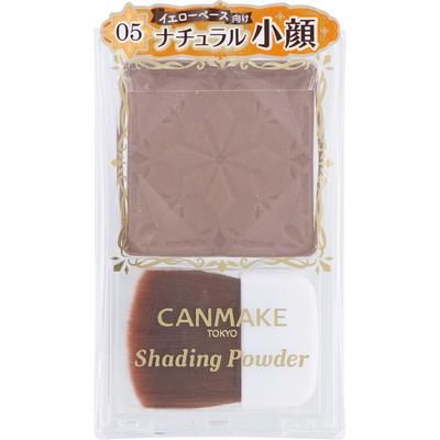 CAMMAKE Shading Powder 05 Moon Glaze Skin Makeup Can Make Nakładaj dołączonym pędzlem na linię twarzy, linię włosów i inne obszary.