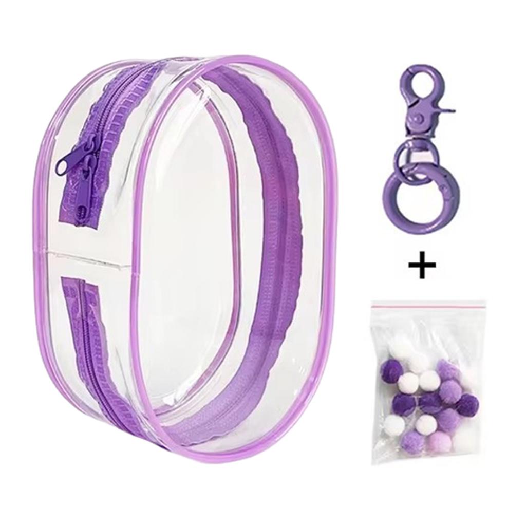 Transparente Puppentasche Tragbare Labubu Puppentasche Etui für Ausflüge