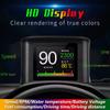 Universelles P10 Head-Up-Display P10-Pro HUD Tachometer OBD Intelligenter digitaler Geschwindigkeitsüberschreitungsalarm Motorfehler-Navigationsgerät Fahrzeugsicherheit