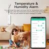 Tuya Zigbee Temperature Humidity Sensor Thermometer IP65 Waterproof Compatible with Smart Life & Google Assistant