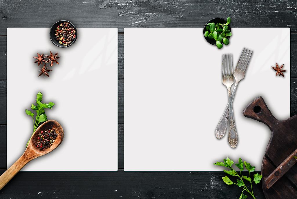 GLASS CUTTING BOARD 40+60x52 WHITE 7in1