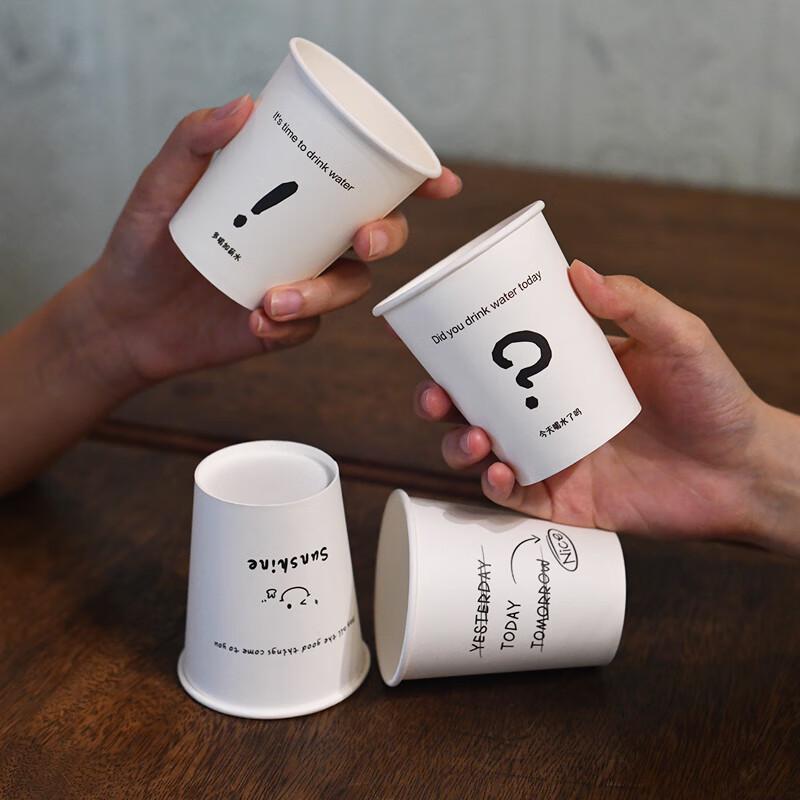 Shixun Утолщенные бытовые чашки для горячих напитков, 500 шт.