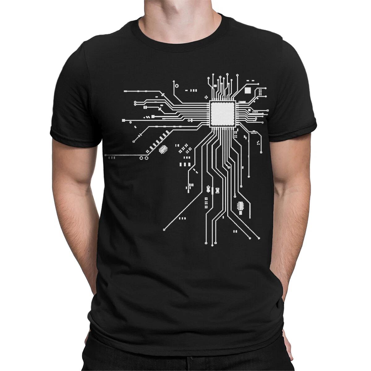 

CPU Computer Heart Processor Fun Cool Novelty Mens T-Shirts Tee Top #T502 3XL