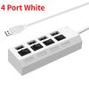 USB 2.0  HUB 4/7 Port Multiple Expander With ON/OFF Switch Multi USB Splitter Hub 4ports 7ports Adapter Computer Accessories