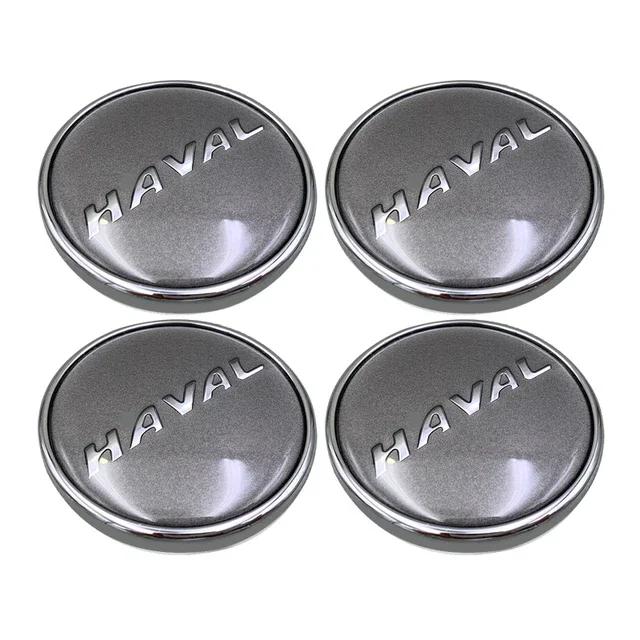 4pcs Car Wheel Hub Caps Center Cover Decoration Badg Logo Accessories For Haval F7 F7X Jolion H6 2019 2020 2021 2022