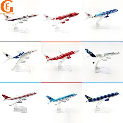 Modelo de Aeronave de Metal Fundido 1/400 Philippine Airlines A320 Airbus A380 Boeing B737 B777 B787