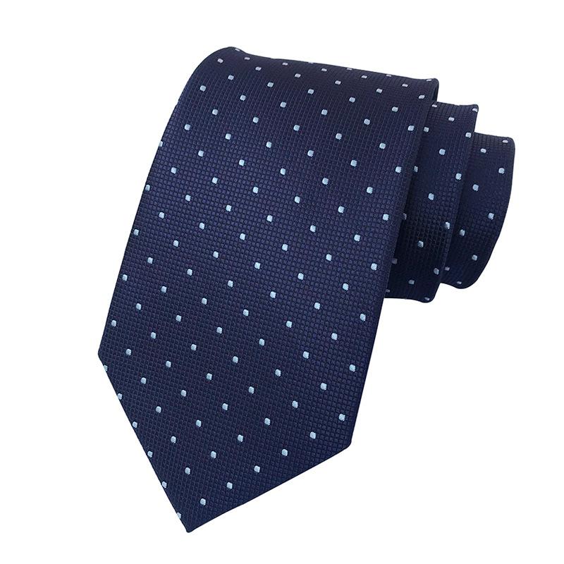 Luxury 8CM Mens Ties Necktie Polka Dot Ties For Man Groom Neck Tie For Men Business Wedding Party