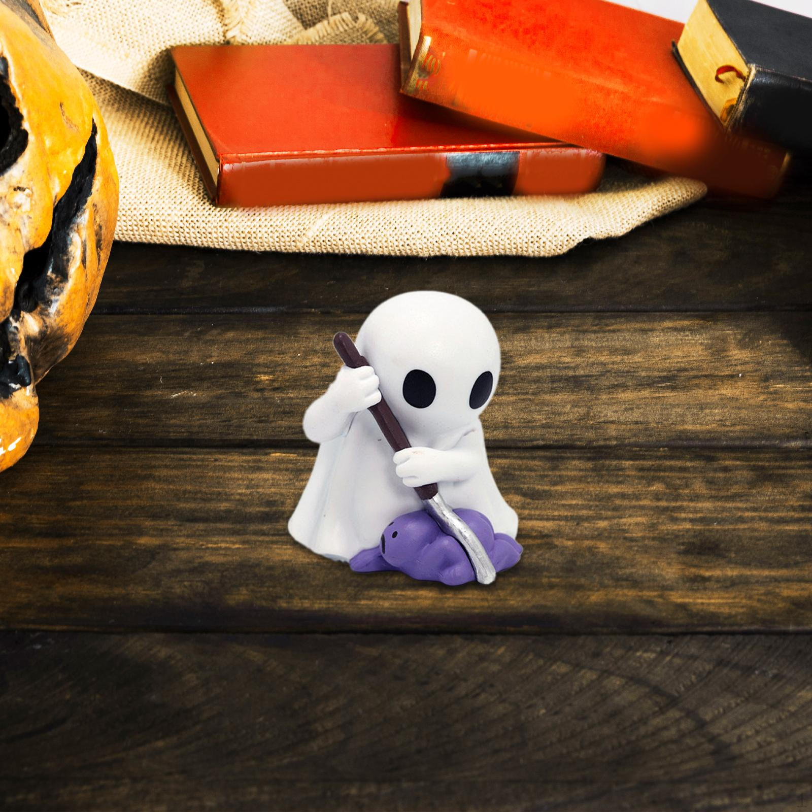 

Figurine Statue Small Sculpture Desktop Ornament for Home Desk Shelf Get a fork