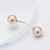 Elegant Minimalist Pearl Pin Brooch for Neckline and Waist