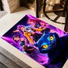 Galactic Fashion Heroes Area Rug Design for Living Rooms Dining Room Foyer Decorate Room Antislip Carpet Anime Office Decor Gift for Festivals