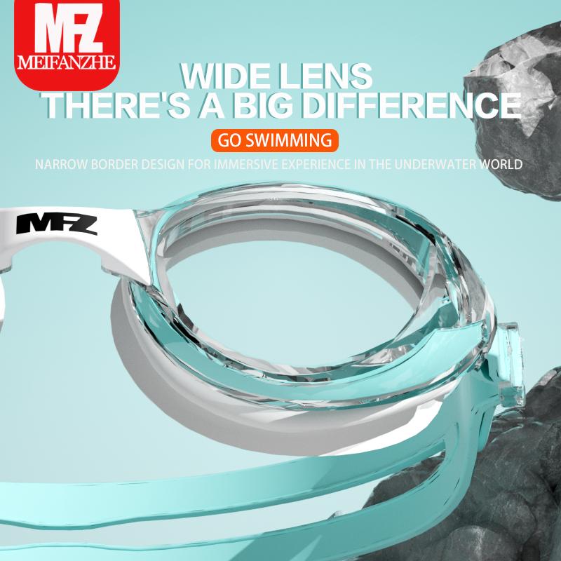 New Small Frame Waterproof Anti-fog Adjustable Swimming Goggles for Men and Women