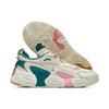 New FILA Swarm Swirl Swarm Low Top Vintage Basketball Shoes Women's Beige Pink F12W021213FAF