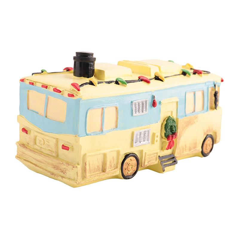 Christmas Village Ornament Christmas Vacation Village Snow Village For Holiday Decorations Griswold Style House Xmas Ornaments