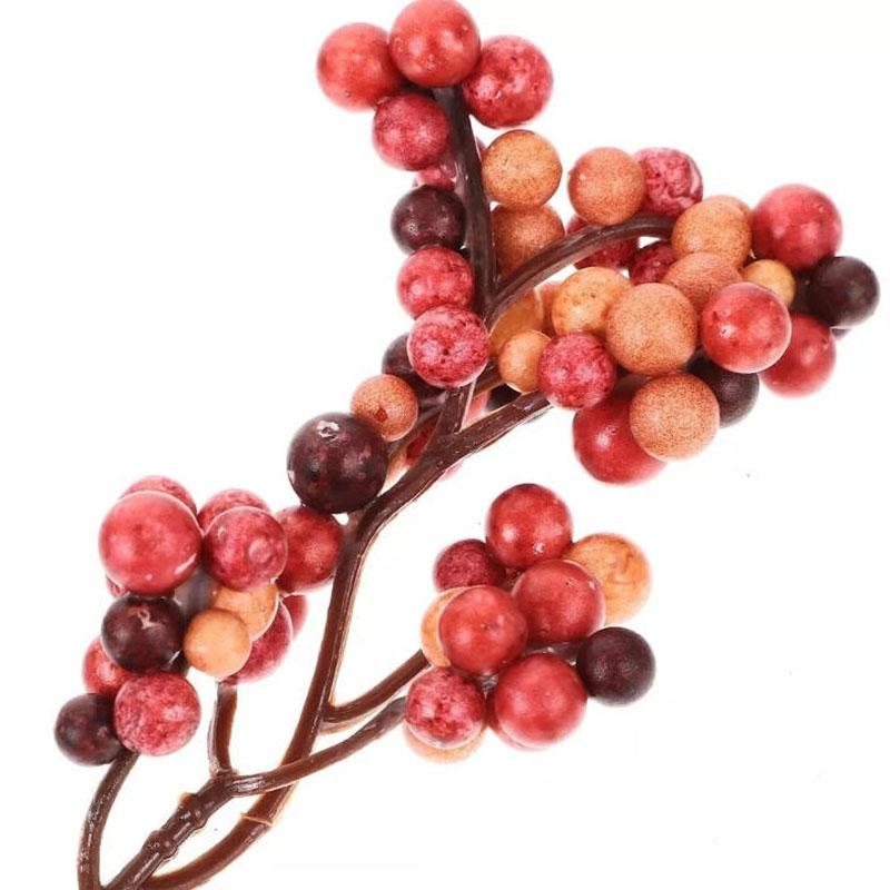10pcs Artificial Berry Stems Christmas Berry Picks Decor Berries Branches