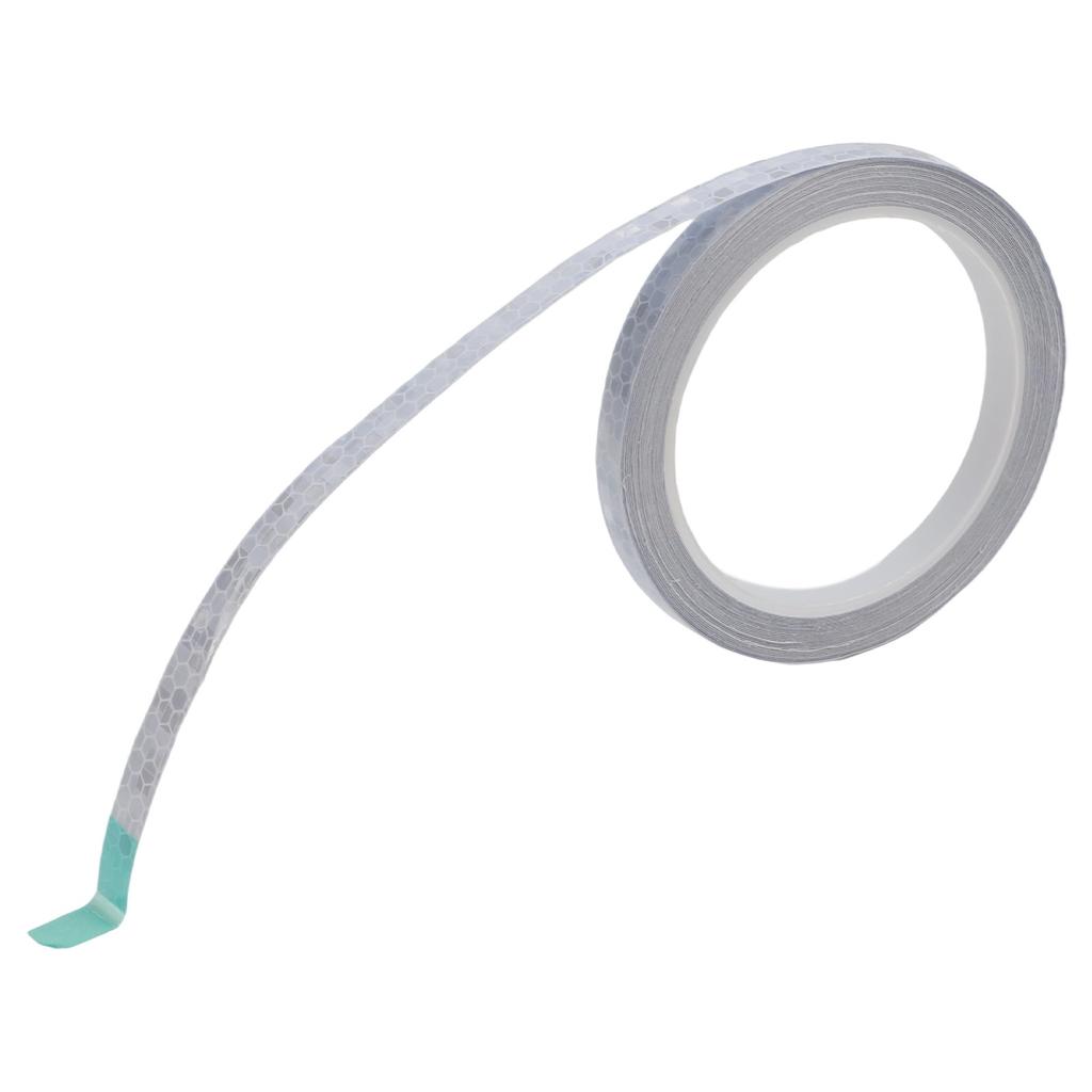 PVC Bike Car Door Wheel Eyebrow Sticker Safety Tape Reflective Sticker 1cm*8m