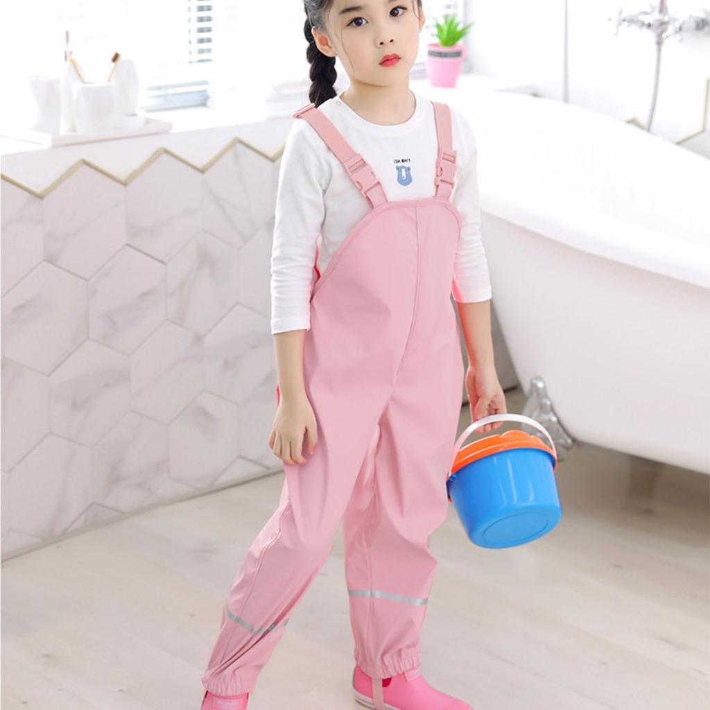 Sandbox PU Waterproof Long Rain For Kindergarten Kids and Elementary School Stain Suitable for Outdoor Rain Lightweight Reflective Tape Included