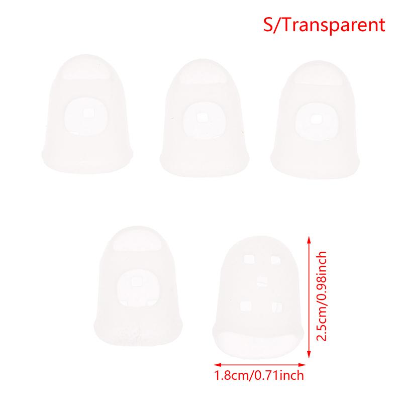 

5 шт. гитара, гавайская гитара, фортепиано, защита для пальцев, набор силиконовых накладок для пальцев прозрачный