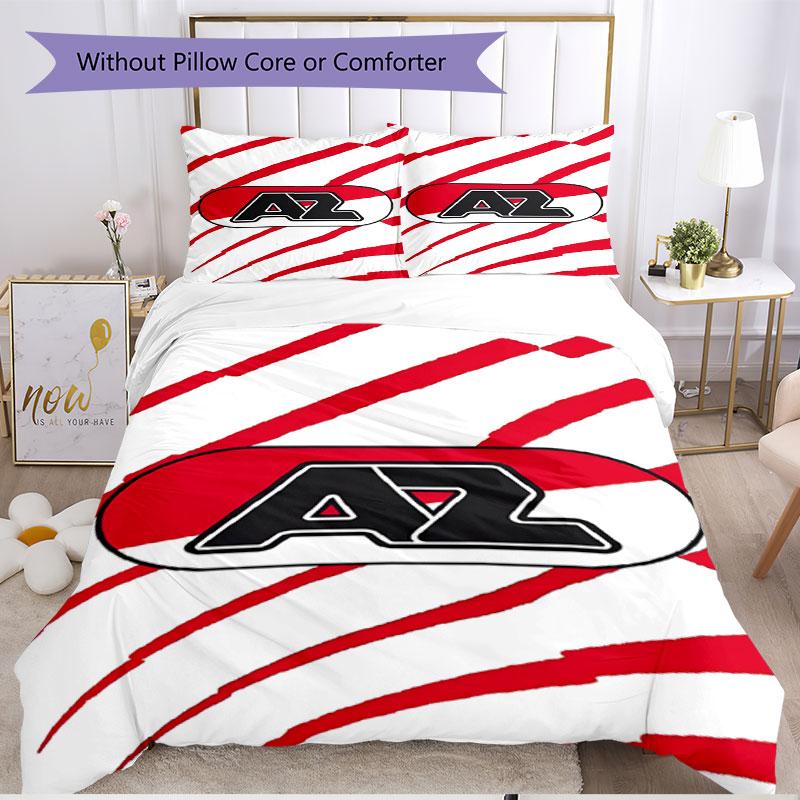 3pcs Duvet Cover Set (1*Duvet Cover + 2*Pillowcase, Without Core), AZ Alkmaar Print Soft All‑Season Bedding Set, Home Bedroom Decor Gift