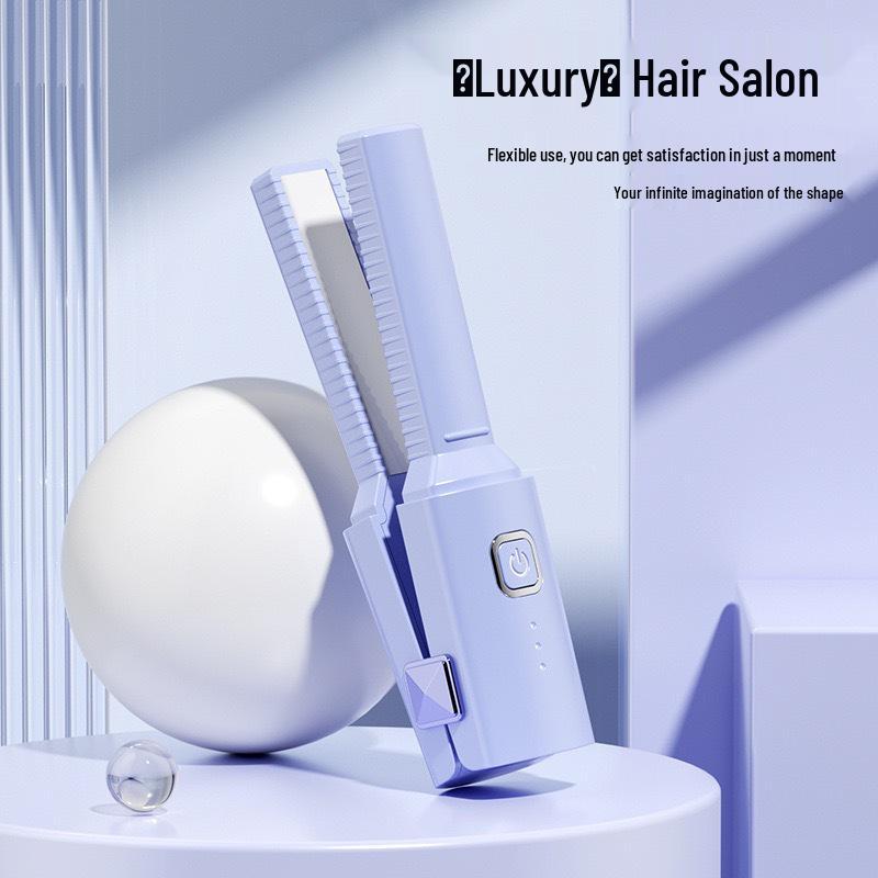 Portable Mini USB Straightener & Curling Iron