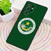 Mauritania Flag Silicone Phone Case For Samsung Galaxy note 10 pro S26 S25 S24 S23 S22 S21 Plus S25Ultra Capa Cover