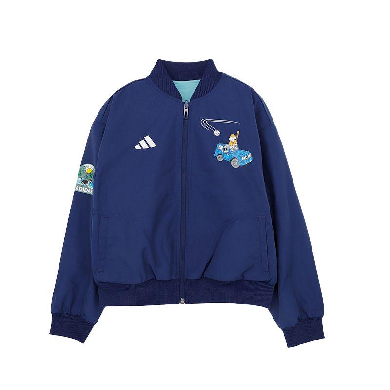 Adidas Kids Jackets Baseball Collar Moderate KC2680 128