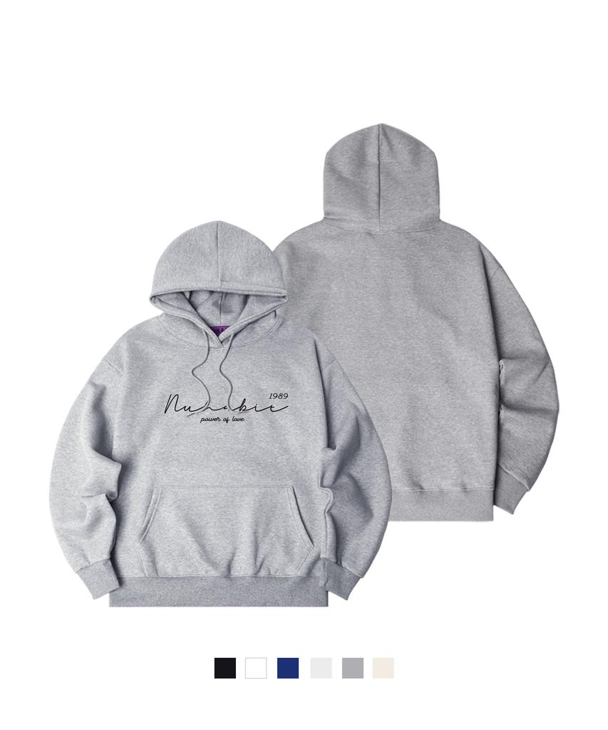 N/H Wave Logo Oversized Fleece Hoodie (Soh4-4Nh1250)