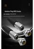 Zhonglian HR25 Gold-Plated Circular Aviation Plug - High-Precision Solderable Board Mount Quick Connector Socket