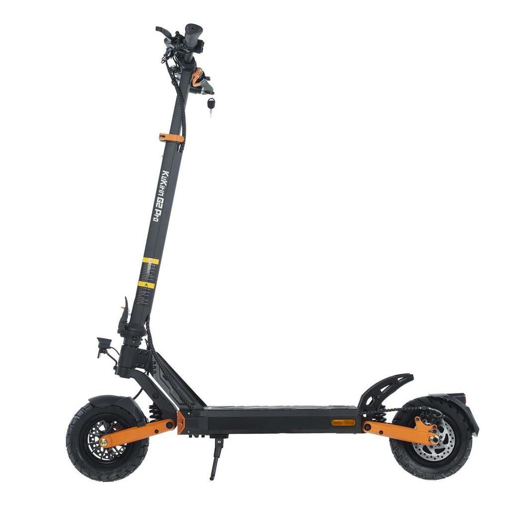 Faltbarer Elektroroller Kukirin G2 Pro (VMP), 500W Motor, 48V 15,6AH Akku, Höchstgeschwindigkeit 25 km/h, Reichweite 65 km, 9-Zoll-Reifen + 4 Geschenke