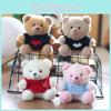 Cute Plush Teddy Bear Keychain With Sweater For Kids And Giftgiving