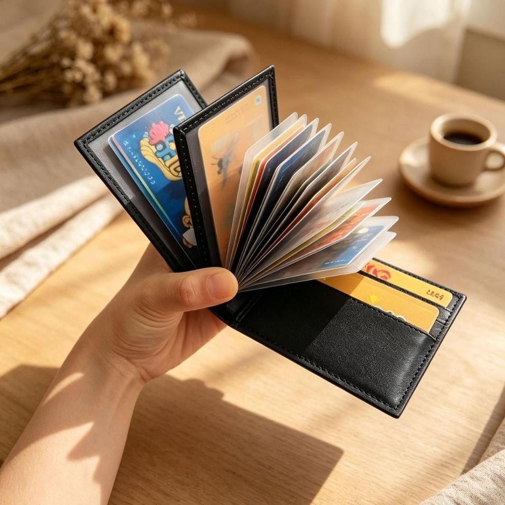 Luxury Leather Wallet & Card Holder for Women – Multi-card, License & Registration Organizer