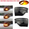 2PCS Car Accessories For Ford S-Max 2007-2014 Kuga C394 08-2012 LED Dynamic Turn Signal Side Wing Mirror Indicator Light Lamp
