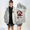 BLS Skull Print Hoodie Loose Fit Unisex Streetwear Sweatshirt Teens