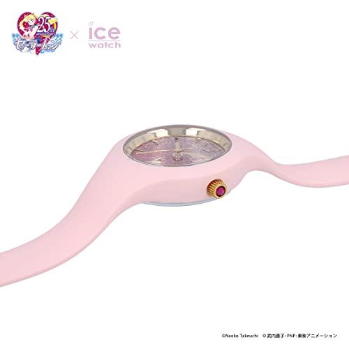 Sailor Moon x ICE-WATCH Watch, Extra Small, 28mm, with Silicone and Rubber Strap, 020048, Women's, Authentic, Sailor Moon Chibi Moon