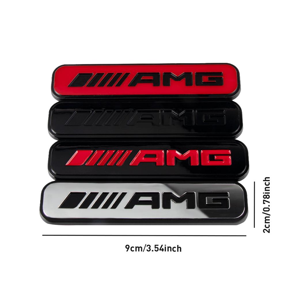 3D ABS Stying Car Body Fender Trunk Badge Sticker For Mercedes Benz AMG A B C E M R G S Class W177 W190 W201 W202 W203 W204 W205 AI1