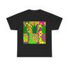 Unisex Adult T Shirt Pineapple Pop Art Bold Colors Design