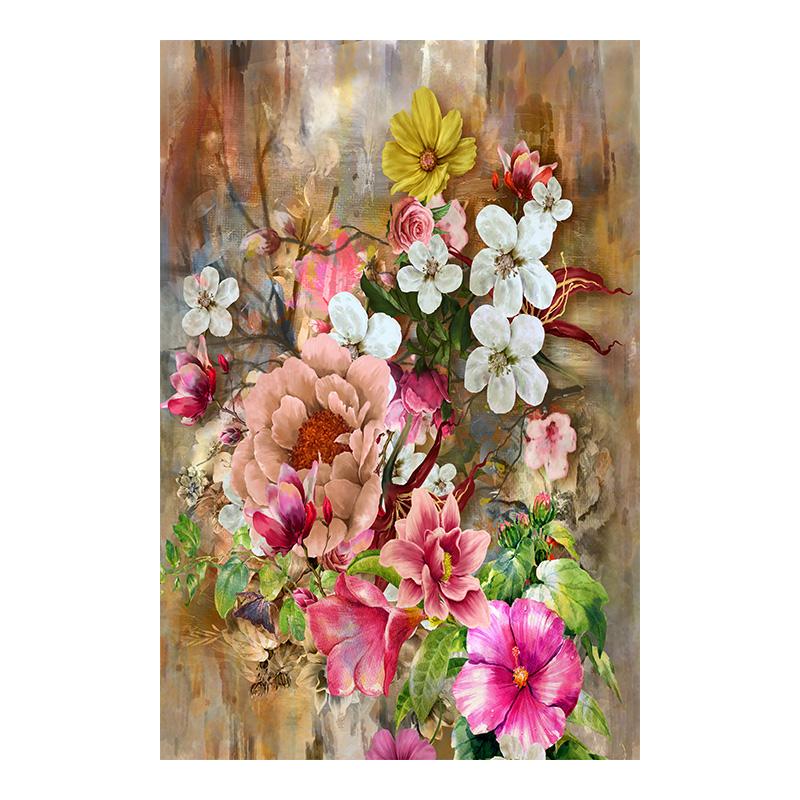 Abstract Art Colorful Flower Canvas Painting Wall Art Spring Tree Floral Posters Prints for Living Room Bedroom Home Decor