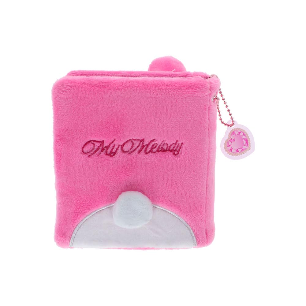 My Melody Sanrio Characters Goods Trading Card Case Card Mascot Keychain Boa Fabric S2221926 [Sunstar Stationery]