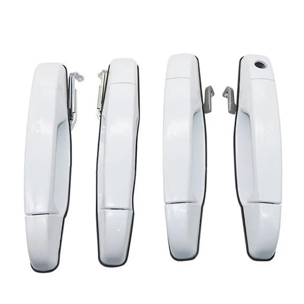4Pcs Front & Rear Door Handle Set For Chevrolet Silverado Sierra 2007-2013